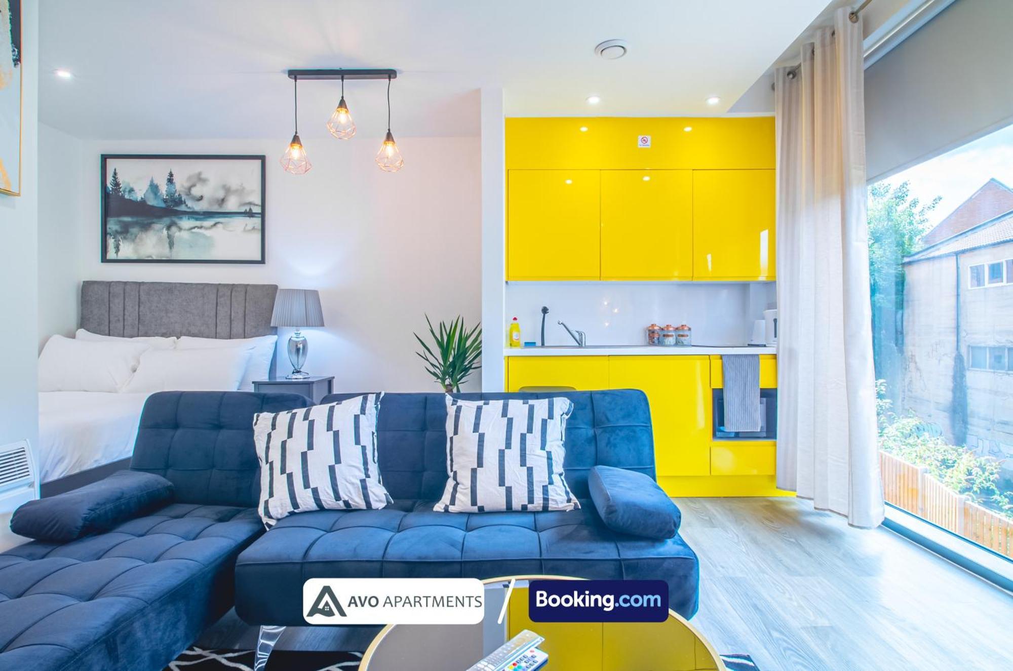 City Center Studio Apartments By Avo Apartments Sheffield Exterior foto